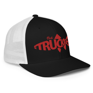 Truckee River Trout Closed-back Mesh Trucker Cap