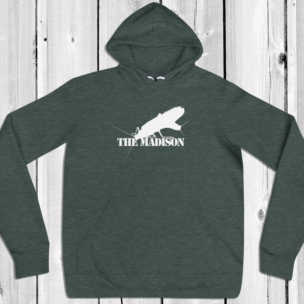 Madison River Salmonfly Hoodie - Lightweight Relaxed Fit