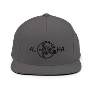 Hawaiian Islands Sea Turtle High-Profile Snapback Hat
