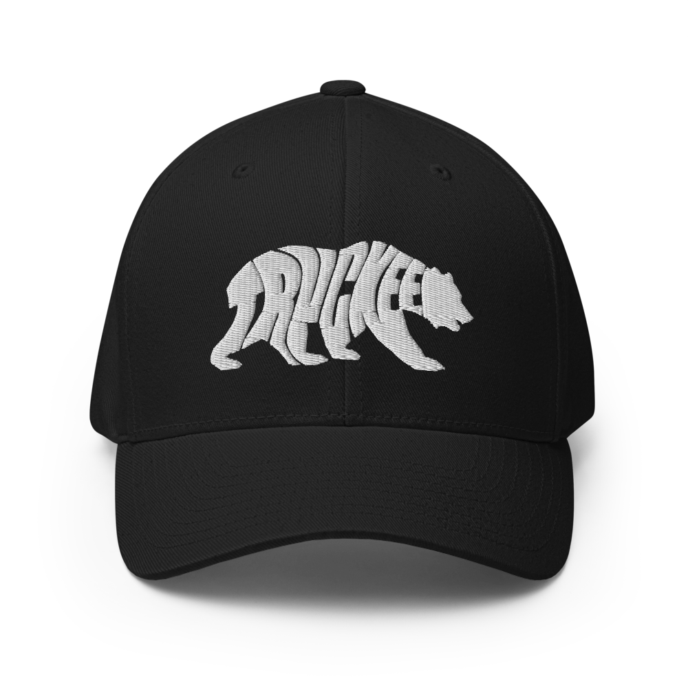 Truckee Bear Structured Closed-Back Hat - Flexfit