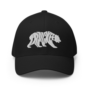 Truckee Bear Structured Closed-Back Hat - Flexfit