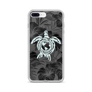 Sea Turtle Honu Logo Floral iPhone Case