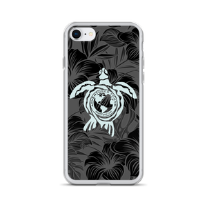 Sea Turtle Honu Logo Floral iPhone Case