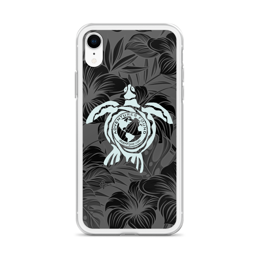 Sea Turtle Honu Logo Floral iPhone Case