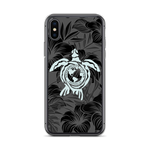 Sea Turtle Honu Logo Floral iPhone Case