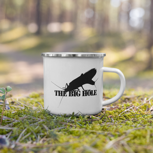 Big Hole River Salmonfly Enamel Camp Mug- Small 12oz
