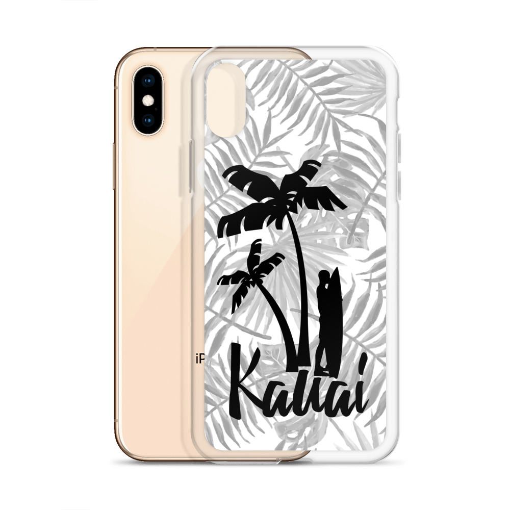Kauai Palm Surfer iPhone Case