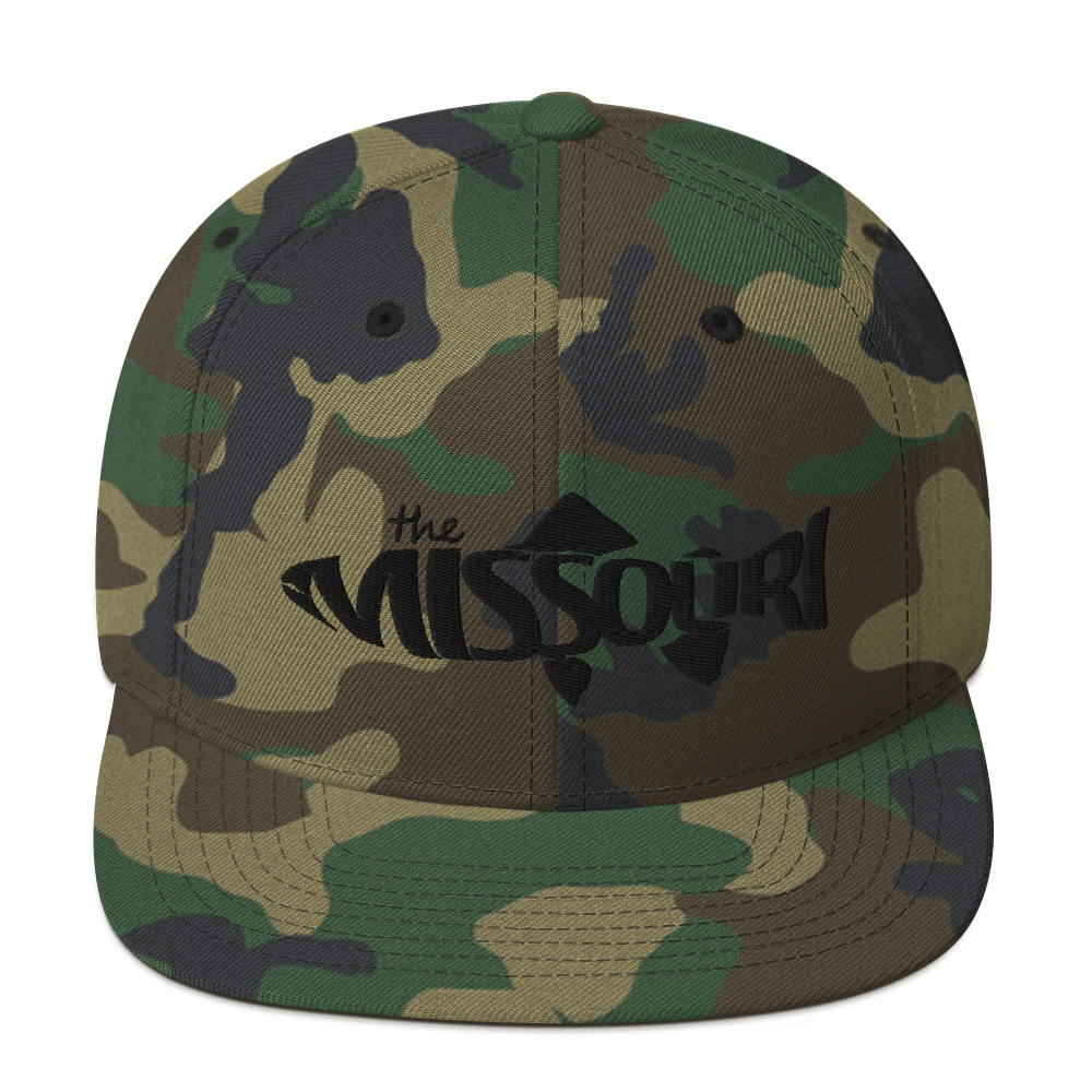 Missouri River Trout Hat - Flatbill Snapback Hat - Legendary Water Series