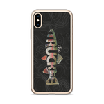 Truckee River Rainbow Trout Topo iPhone Case