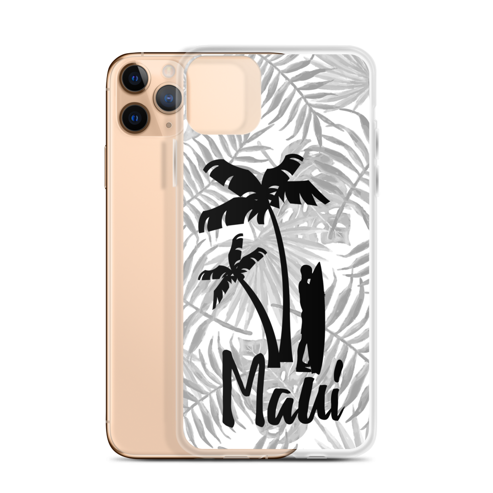 Maui Palm Surfer iPhone Case