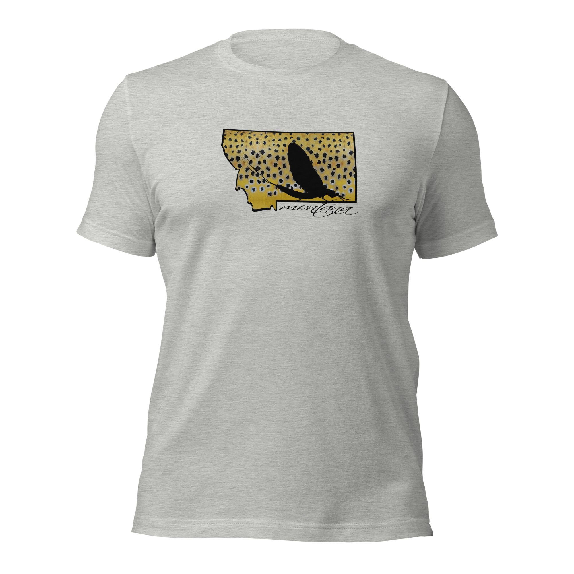 Montana Mayfly Brown Trout Tee
