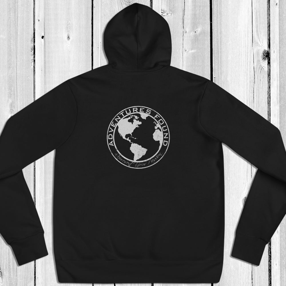 Adventures Found Logo Hoodie - Lightweight Relaxed Fit